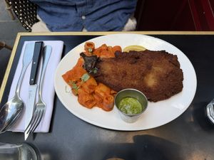 Eggplant Milanese  at Daimant Saint-Honoré in Paris