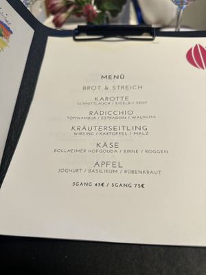 Menü  at Vunky  in Cologne