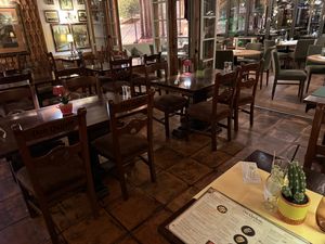 inside  at Restaurant "Don Quichotte" in Rust