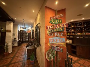 inside  at Restaurant "Don Quichotte" in Rust