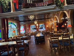 inside  at Restaurant "Don Quichotte" in Rust