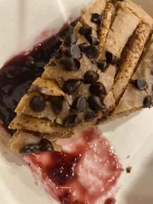 Chocolate and apple cake  at Vitaminas24 in Rome