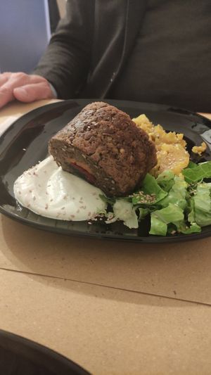 Lentil meatloaf  at Vitaminas24 in Rome