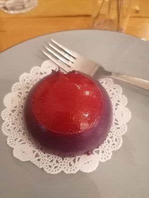 Cheesecake at Vitaminas24 in Rome