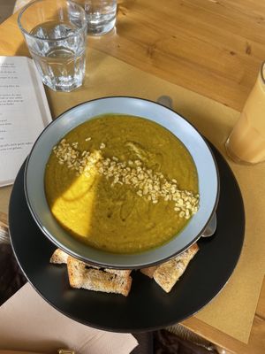 Egyptian soup!  at Vitaminas24 in Rome