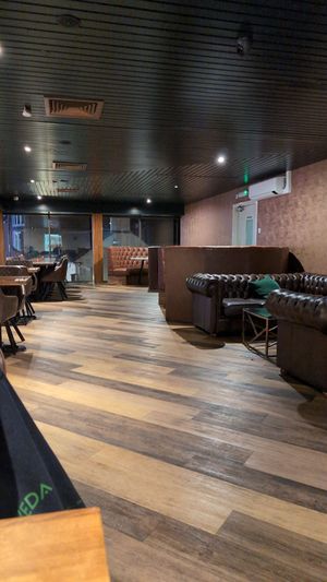 Upstairs floor at The Bank Bar and Tapas in Dumfries