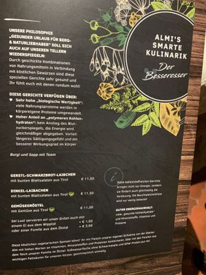 Nochmal vegane Optionen at Almi's Berghotel in Obernberg Am Brenner