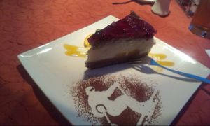 köstliche, Vegane Torte. at Almi's Berghotel in Obernberg Am Brenner