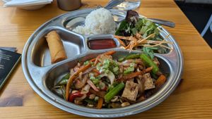 Lunch menu at My Thai in Los Angeles