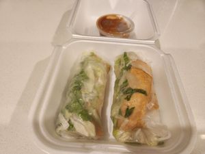 Spring rolls at Simply Pho House in Celina