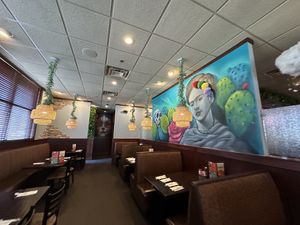 Lots of fun paintings   at Señor Tequila in Vincennes