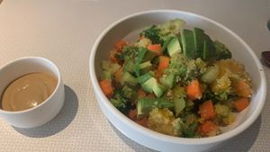 Quinoa Bowl at Pure and Whole - Shanghai Centre in Shanghai