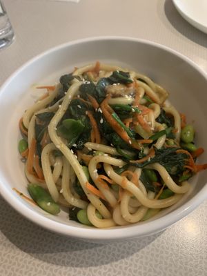 Udon at Pure and Whole - Shanghai Centre in Shanghai