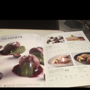 desserts at Pure and Whole - Shanghai Centre in Shanghai