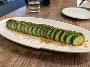 Goma Kyuri Cucumber  at Shoryu Ramen - Regent St in South West London