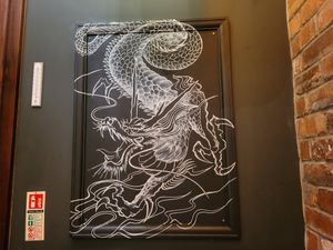 Decor at Shoryu Ramen - Regent St in South West London