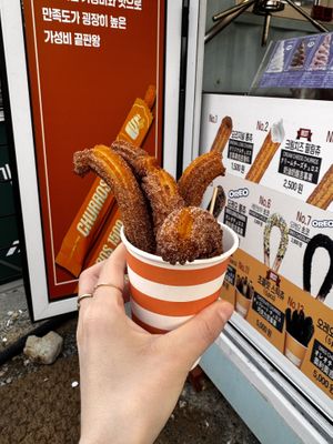 Vegan churros : original one  at Churros 1500 in Busan
