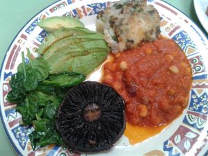 Breakfast at The Hub at Healthy Spirit in Manchester