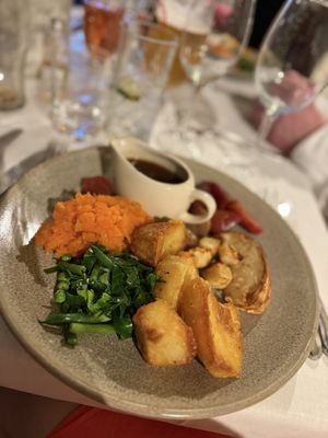 Vegan roast  at Lord Crewe Arms Hotel  in Consett