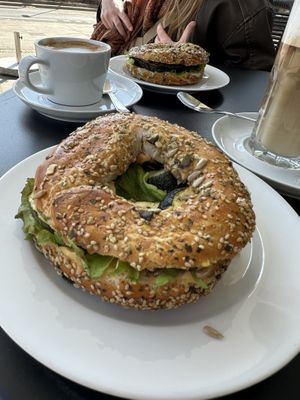 Bagel  at Biokaiser  in Frankfurt