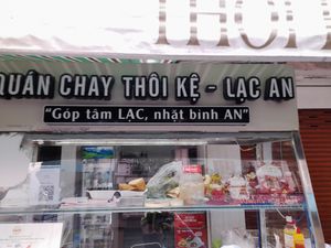 Notice at Lạc An in Ho Chi Minh City