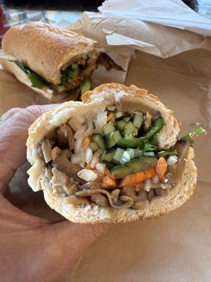 Banh Mi Crazy Mushroom  at Banh Mi Zon  in Petaluma