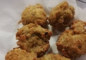 Zucchini friters at Ornament of Psinthos - Στολίδι της Ψίνθου in Rhodes