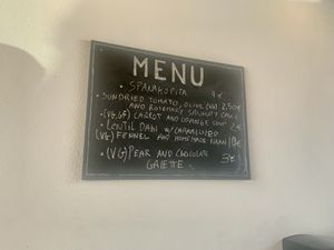 Vegan options are listed daily   at What The Folk in Caldas Da Rainha