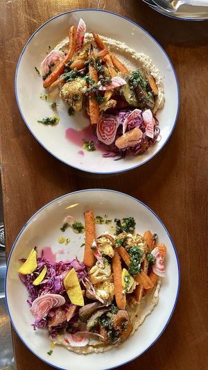 Farm to table organic vegetarian and  vegan offerings daily   at What The Folk in Caldas Da Rainha