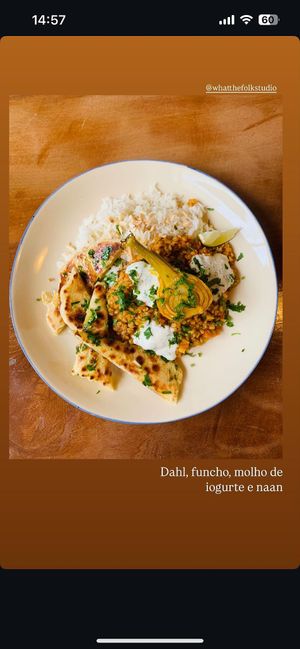 Dahl was really delicious   at What The Folk in Caldas Da Rainha