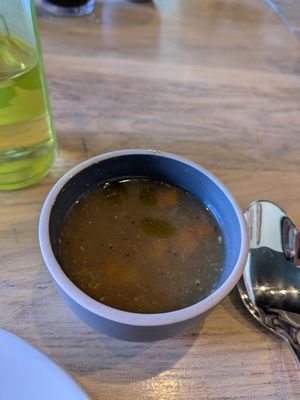 Cabbage soup at Larmo in Katowice