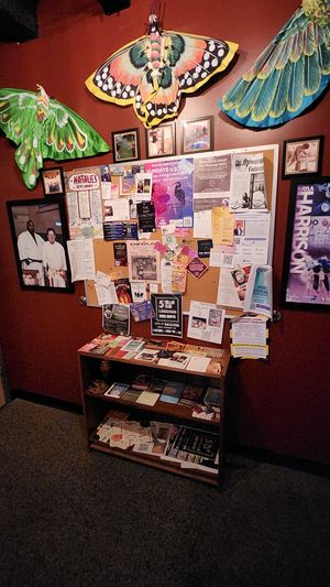 Community Bulletin Board👍 at Casa Cacao  in Columbus