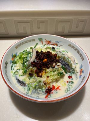 Ramen at Ramen Komurasaki Tenmonkan in Kagoshima