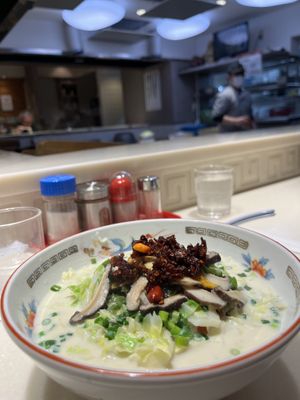   at Ramen Komurasaki Tenmonkan in Kagoshima