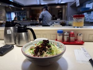   at Ramen Komurasaki Tenmonkan in Kagoshima