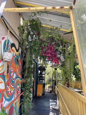 Entrance is a little hidden. It’s towards the back    at Yuko Kitchen in Los Angeles