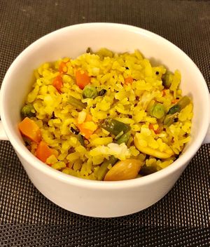 Poha at Corniche All Day Dining Restaurant in Abu Dhabi