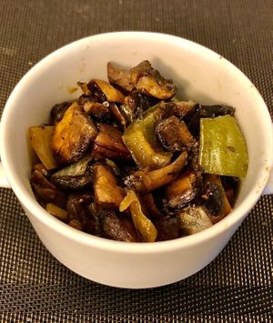Sautéed mushrooms  at Corniche All Day Dining Restaurant in Abu Dhabi