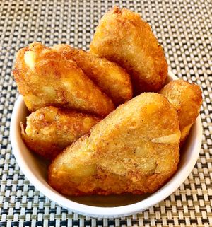 Hash browns  at Jalun in Dubai