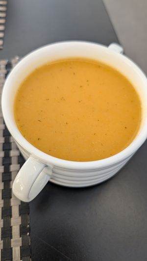 Soup at Restaurante Loggia in Coimbra