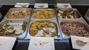 Buffet at Restaurante Loggia in Coimbra