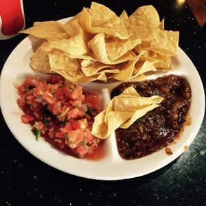 chips and salsa  at Adelitas Taqueria in San Jose