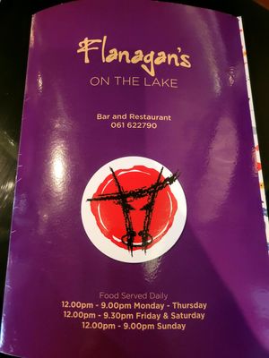  at Flanagan's on the Lake in Ballina