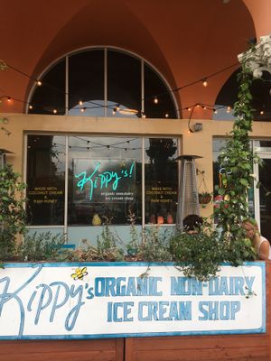 store front at Kippy's Ice Cream Shop in Venice