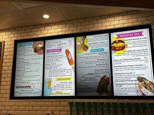 Excellent menu with lots of variety   at Tacotarian - Miracle Mile in Las Vegas