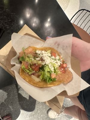 beans and rice taco   at Tacotarian - Miracle Mile in Las Vegas