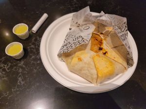 Crunchwrap at Tacotarian - Miracle Mile in Las Vegas