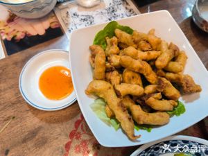 Crispy fried pork（Vegan Version） at Eight Treasures Handmade Dumplings (Mom's Love) - 八珍手工水饺（妈妈的爱） in Suzhou