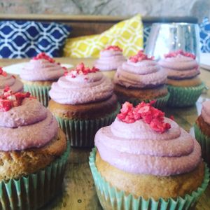 Vegan cupcakes at O' Joy in Shrewsbury