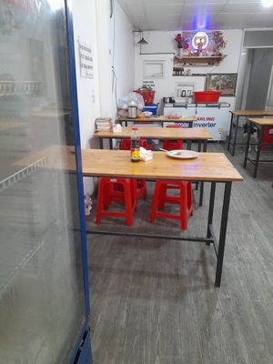 Dining area inside at Cơm Chay 12k in Ho Chi Minh City